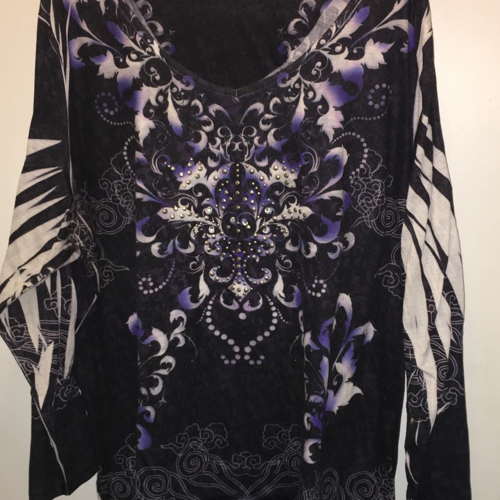 Long sleeve cotton shirt